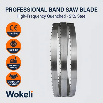 0.042"x 1-1/4" X 132"x 7/8"x 10° DoubleHard Bandsaw Blades Woodcutting Cutting Band Saw Blades for Woodmizer Sawmill
