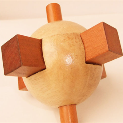Hot Sell Wooden Puzzle, Adult IQ Puzzle Games