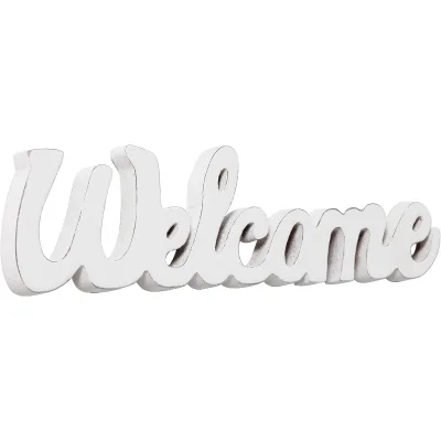 Rustic Wooden Outdoor Welcome Signs Can Be Used for the Front Door White Beacons on the Wall Farm Entryway Decorations Can Be