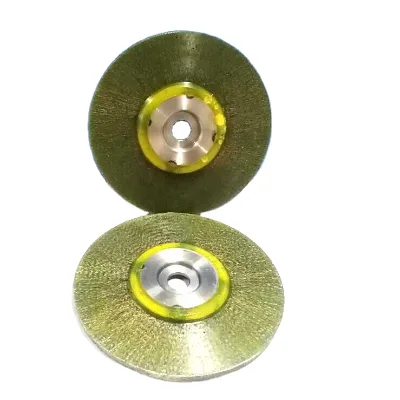 Excellent Surface Preparation 6Inch Diameter Encapsulated Wire Wheel Brush with 6mm Face Width for Removing Stubborn Burrs