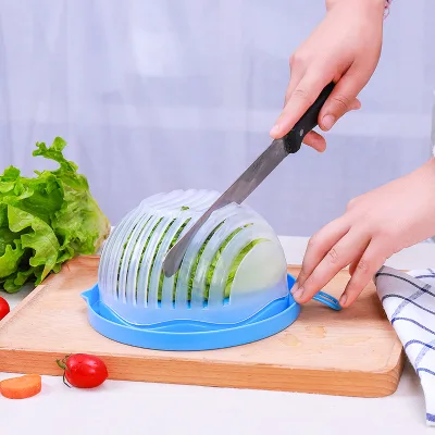 Plastic Salad Vegetable Slicer Manual Kitchen Tool