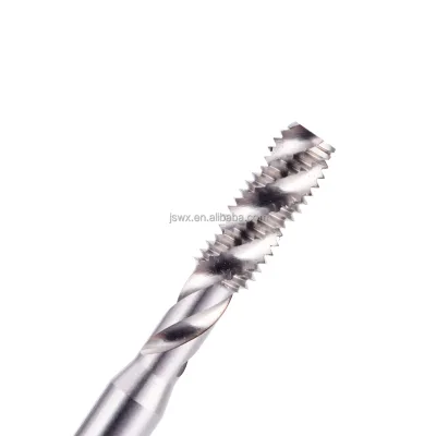 WEIX Spiral Flute Threading Tap, HSS (High Speed Steel) Titanium Plated Machine Thread Screw Tap 3 Flutes Tapping Tool