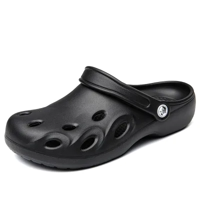 Greatshoes Wholesale Garden Clog Shoes,Black Classic Adult Clogs Shoes Unisex,Low Moq Custom Clogs Logo