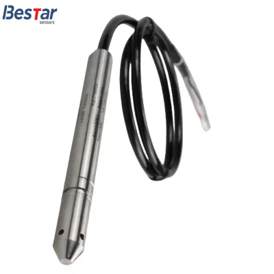 Ultra Small Diameter 19mm Slim Design Water Level Transmitter IP68 0.1% Accuracy 0~1350mH20 Pressure Range for Confined