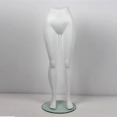 High Quality Fiberglass Mannequin Legs Female Female Mannequin Leg for Pants Display Standing