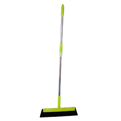 Long-Handle Retractable Cleaning Tools Home Carpet and Window Screen Brush Cleaner with Rubber Handle Dust Removal Squeegee