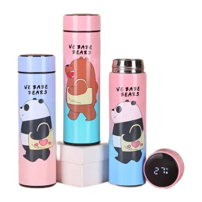 Best Price Custom Logo 500ml Wholesale Vacuum Water Bottle Smart Vacuum Insulated Thermos With LED Temperature Display