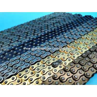 Curled drive transmission roller chain 428 motorcycle roller chain for HONDA,YAMAHA