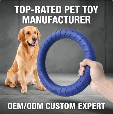 OEM Factory Custom Eco-Friendly EVA Dog Chew Toys, Accept Custom Drawing Designs, Develop Your Own Patented Pet Products