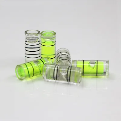 7*16mm Acrylic Horizontal Bubble Cylindrical Level Small Size Horizontal Bubble