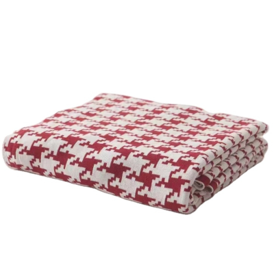 Oversized Cotton Plaid Blanket Throw Sofa Blanket Bedding Gift Blanket