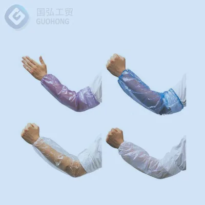 Disposable Plastic Sleeve Cover Protective Arm Sleeve for Catering An'd Cleaning