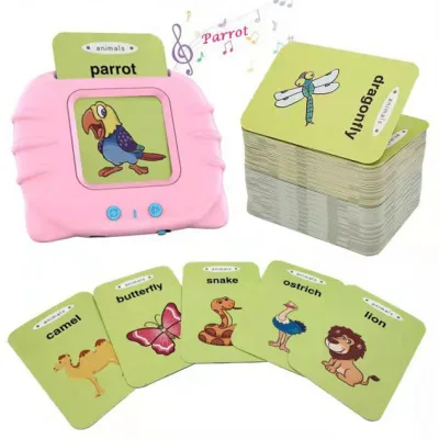 Wholesale Talking Flash Cards Montessori Educational Toys Talking Flashcards Learning Machine Flash Cards for Kids Toddlers