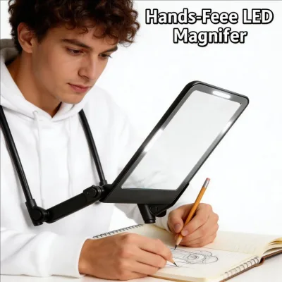 Neck Light Reading Lamp 10X LED Flexible 5X Repairing Foldable Compact Manufacturer Shenzhen Factory OEM ODM Wholesale USB-C