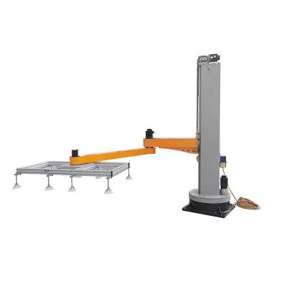 Automatic Suction Cup Column Palletizer for Barreled Brake Oil