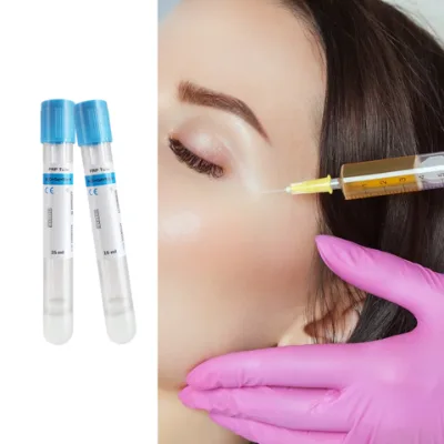 10ml 15 ml hair loss treatment facial beauty prp tube with biotin acd gel