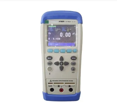 AT825 Portable Digital LCR Meter with 100Hz 120Hz 1kHz 10kHz new
