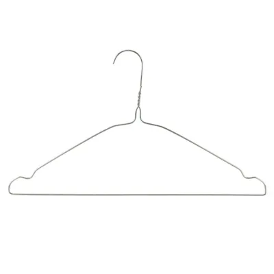 China Factory 16" X 1.8mm Laundry Metal Wire Hanger Galvanized Silver Hanger