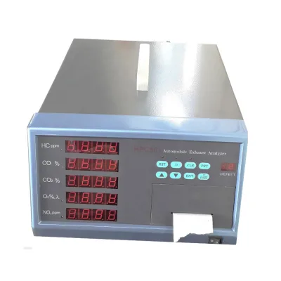 Portable HC,CO,CO2,O2,NOx 5 Gas Automobile Gas Exhaust Analyzer/ Car 5 Gas Analyzer