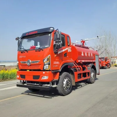 dONGFENG SAMLL Emergency Aerial Ladder Fire Truck 6000l Aerial Ladder Truck Fire Truck Fire Pumper Truck