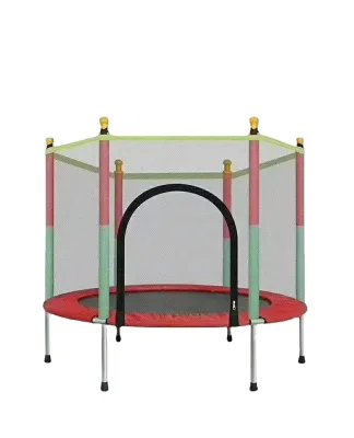 Cheap Children Trampoline High Quality Fitness Trampoline with Safety Fence Best Indoor Outdoor Folding Trampoline