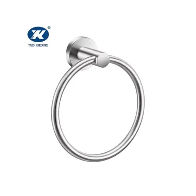Customized New Product Golden Supplier Steel Bathroom Towel Ring
