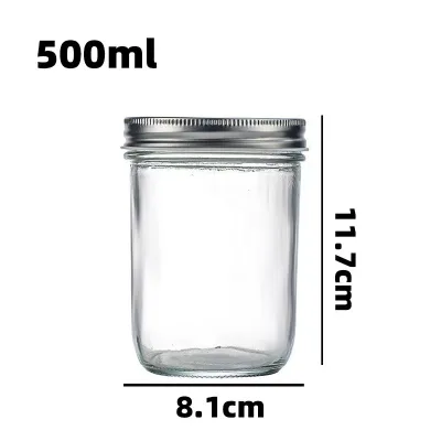 2026 China Factory Supplie High Quality Cost-effective Glass Bottle Spice Jar Pepper and Salt Seasoning Bottle Salt Shaker