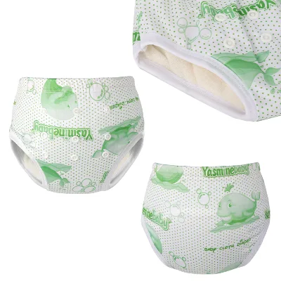 Best Selling Yasminebaby Brand Sizes S/M/L Soft Cotton Baby Cloth Diapers Washable Waterproof Leak Guard Economical