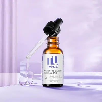 Organic Vegan Scalp Hair Oil Anti Hair Loss Growth & Regrowth Protection Peptide Coconut Oil Ingredients