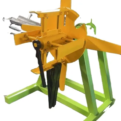 Small Loading Material 2000kg Manual Decoiler for Roll Forming Machine