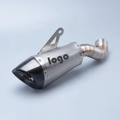 Stainless Steel 2017~2012 Year Carbon Fiber Tip Silencer 51mm Escape Modified Motorcycle Exhaust Muffler for Z900