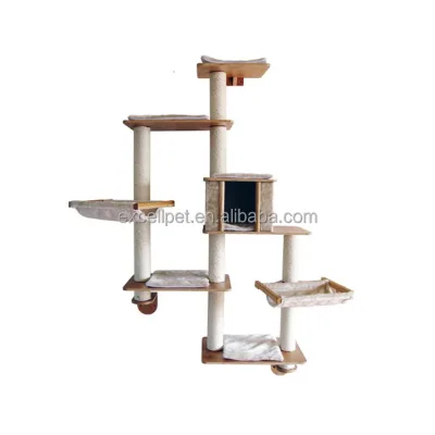 Cat Tree Attached on the Wall