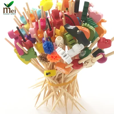 Customizable Eco-Safe Disposable Bamboo Paddle Picks for Cocktail Garnish, Dessert, Catering Buffet & Party Food Serving