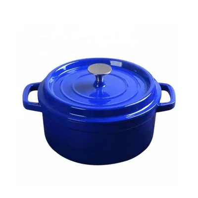 Cast Iron Casserole Pot - Round - 24 cm