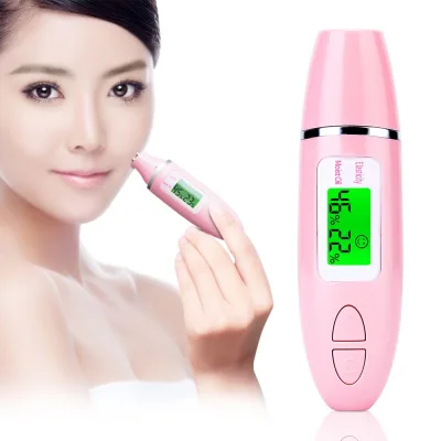 2024 Face Moisture Oil Analyzer, Probe Elastic Design Battery Version