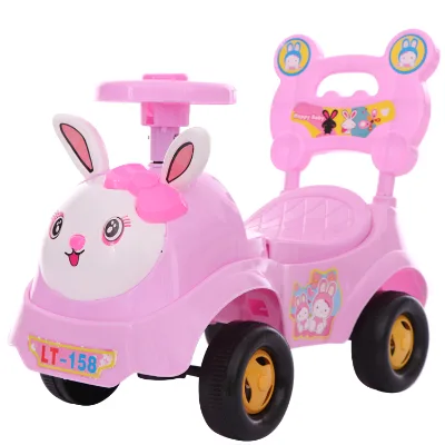 2021 Hot Sale Toy Baby Sliding Car / Cartoon 4 Wheels E-car for Children