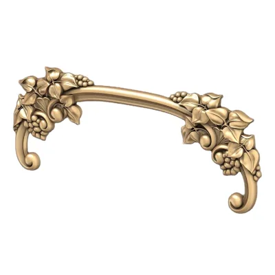 Super Visual Handle European Handle Drawer Handle Double Hole Pastoral Style