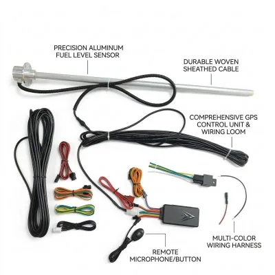 RS232 Capacitive Fuel Level Sensor for Bus and Coach Fleet SG001 Fuel Tank Level Monitoring