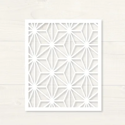 Durable Plastic Large Wall Stencil for Painting on Wall and Floor