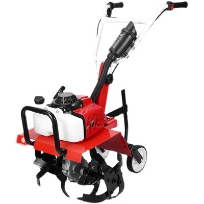 New Type of Small Rotary Tiller Hoeing Cultivator Home Garden Management Machine Two-stroke Gasoline Machine Agricultural Tools