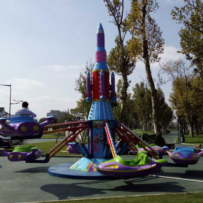 Carnival Game Machine Rides Amusement Park Equipment Attractive  Self-Control Plane