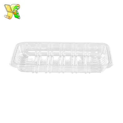 Large Plastic Pet Tray Pet Frozen Chicken Meat Packing Tray Superior Cpet Food Tray Container