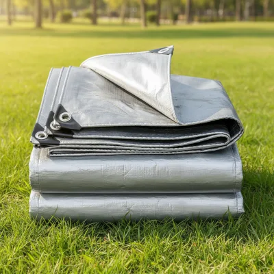 Wholesale PE Tarpaulin Waterproof Cover, High Toughness Plastic Tarp, Foldable Reusable for Outdoor Storage and Shelter