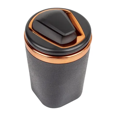 Good Quality Promotional Ceramic Inner Tank Car Ashtray Multi Functional with Lamp Car Smoking God Device Car Ashtray