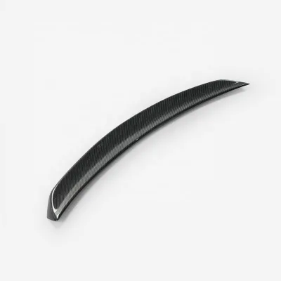 Carbon Fiber Single Deck Rear Spoiler Wing Replacement for Civic FK7 FK8 5 Door Hatchback (Rear Bumper)
