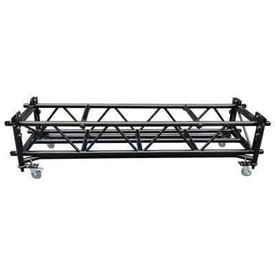 Engineering-grade Heavy-duty Aluminum Alloy Modular Portable Folding Lifting Truss 1000kg Load Capacity Stage Use CE TUV