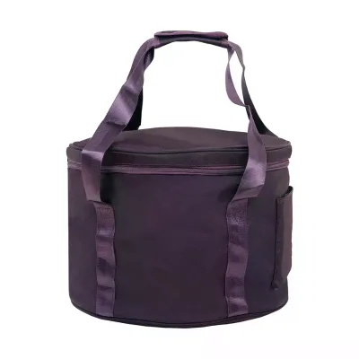 14 Inch High Quality Singing Bowl Case Purple Nylon Material Singing Bowl Bag