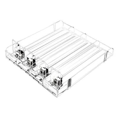 High-Quality Pusher Glide for Hypermarket Shelves