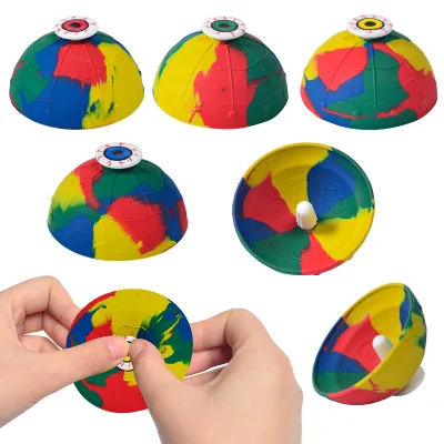 Bestseller Thermoplastic Rubber Stress-relief Fun Bouncing Bowl Eco-friendly Funny Decompression Gadget