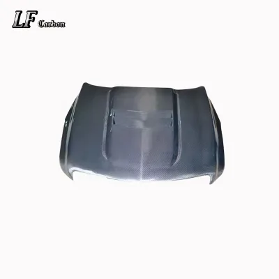 Performance Carbon Fiber Hood Bonnet Vent Style for 2014+ Cadillac ATS Style Engine Hood